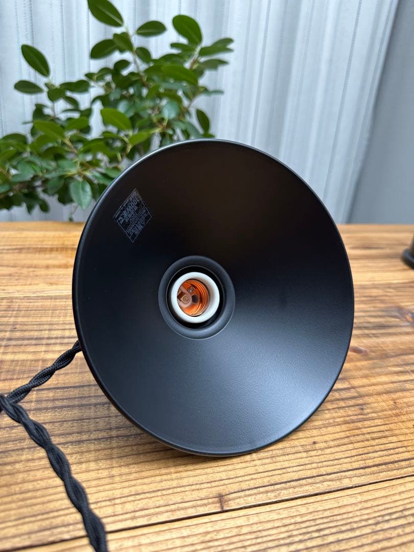 【極美品】KANADEMONO ペンダントライト マットブラックPDL-609