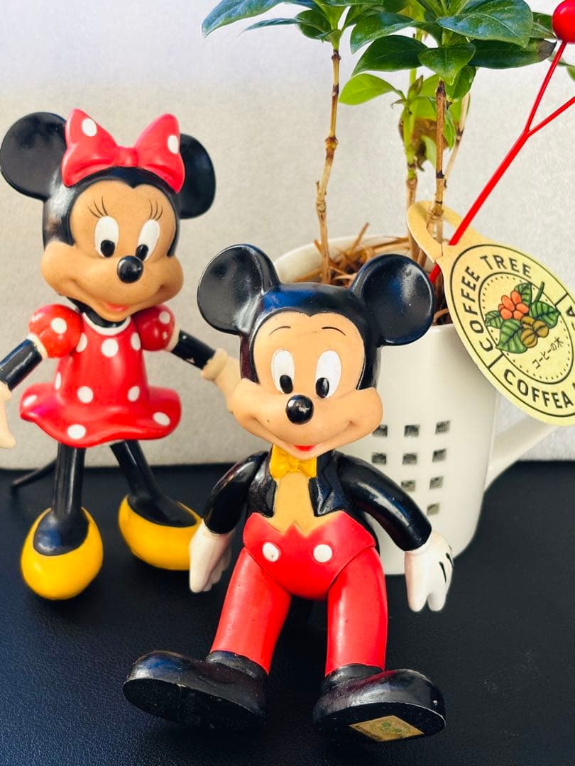 【1980年代】東京ディズニーランド初期フィギュア ミッキー＆ミニーヴィンテージ