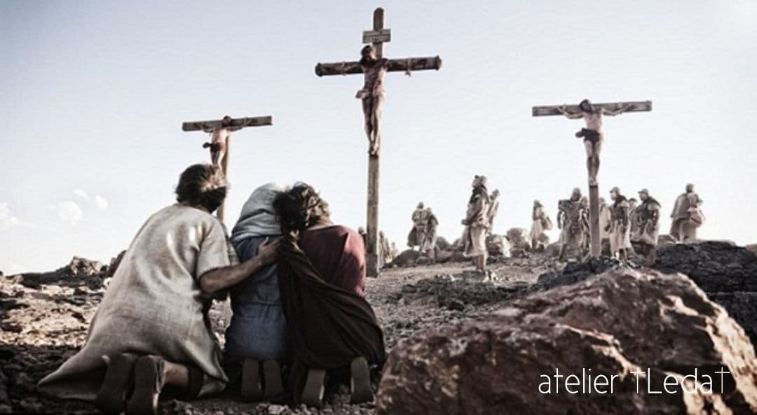 ☆壁掛けロザリオ☆ ～カンババジャスパー‪ ‪✕‬ マラカイト～