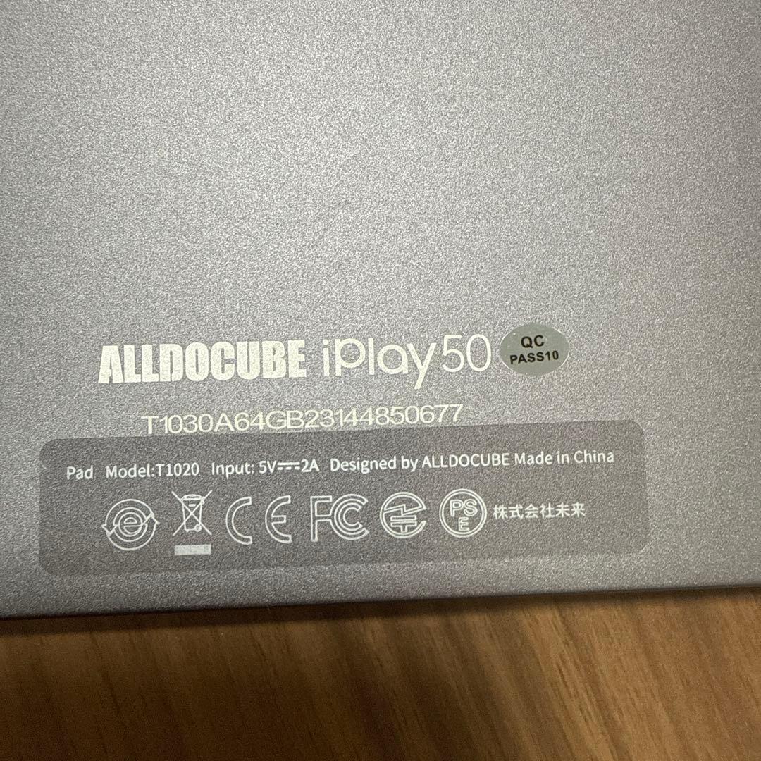 ALLODCUBE iPlay50 タブレット 本体