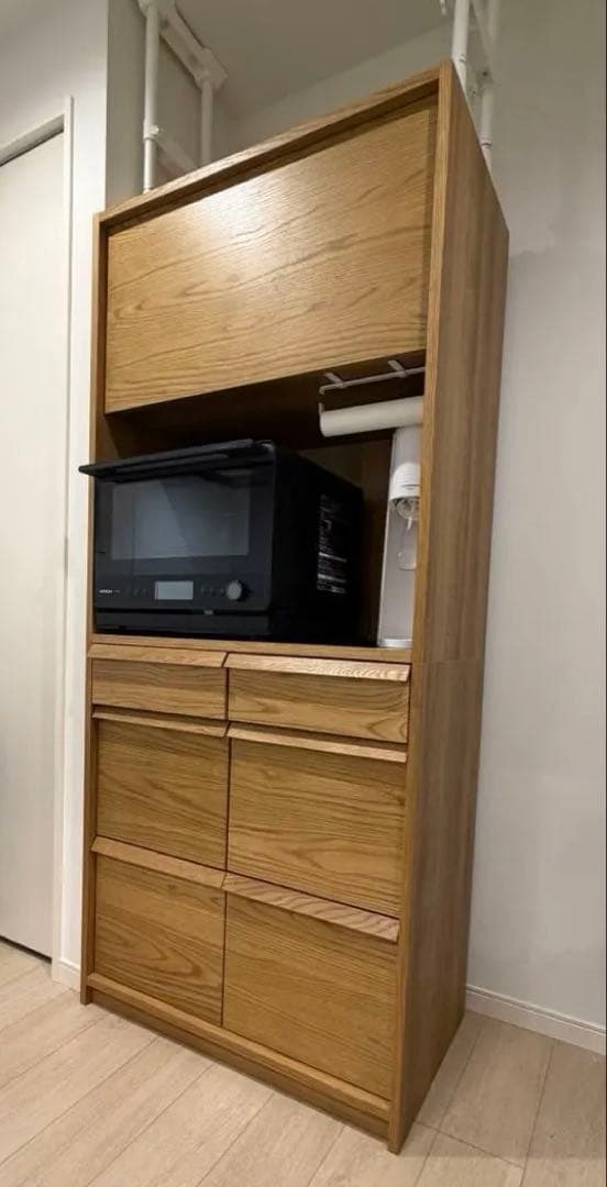 unico 食器棚　NEAL(ニール)　キッチンボード W800