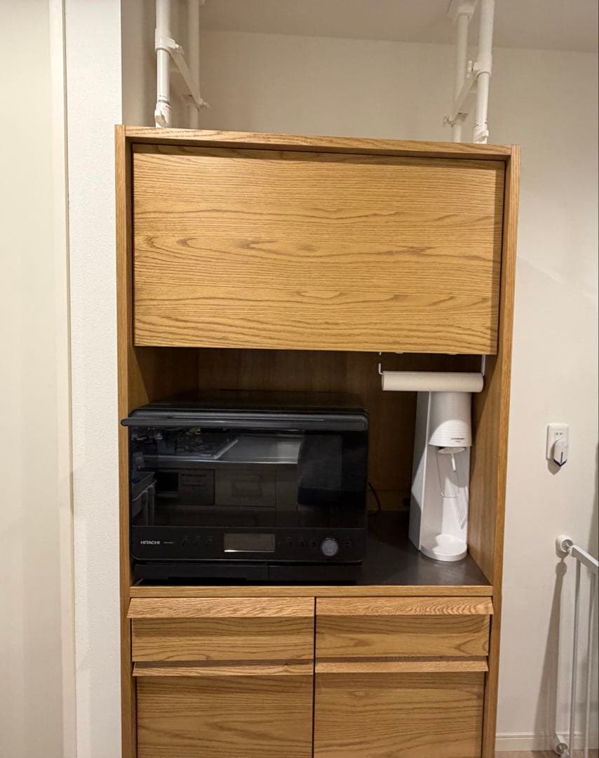 unico 食器棚　NEAL(ニール)　キッチンボード W800