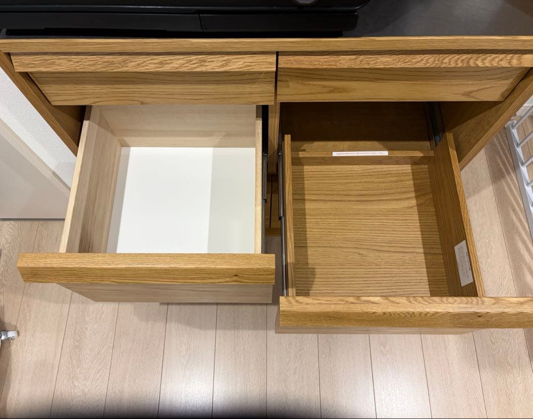 unico 食器棚　NEAL(ニール)　キッチンボード W800