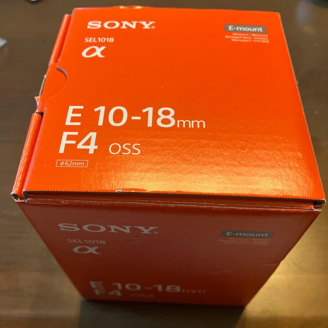 SONY E 10-18mm F4 OSS SEL1018 超広角レンズ　希少