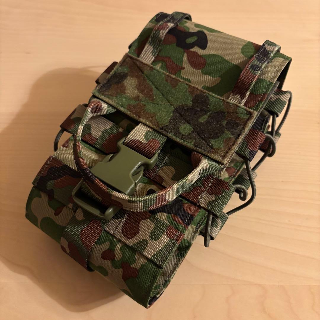 陸自迷彩 救急品袋 ブローアウトキット IFAK 縦型