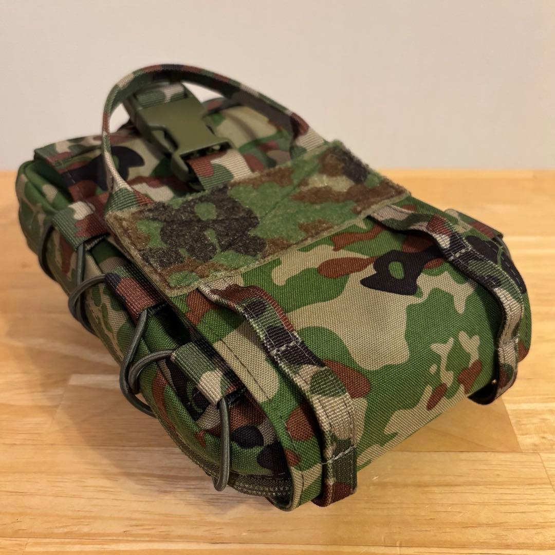 陸自迷彩 救急品袋 ブローアウトキット IFAK 縦型
