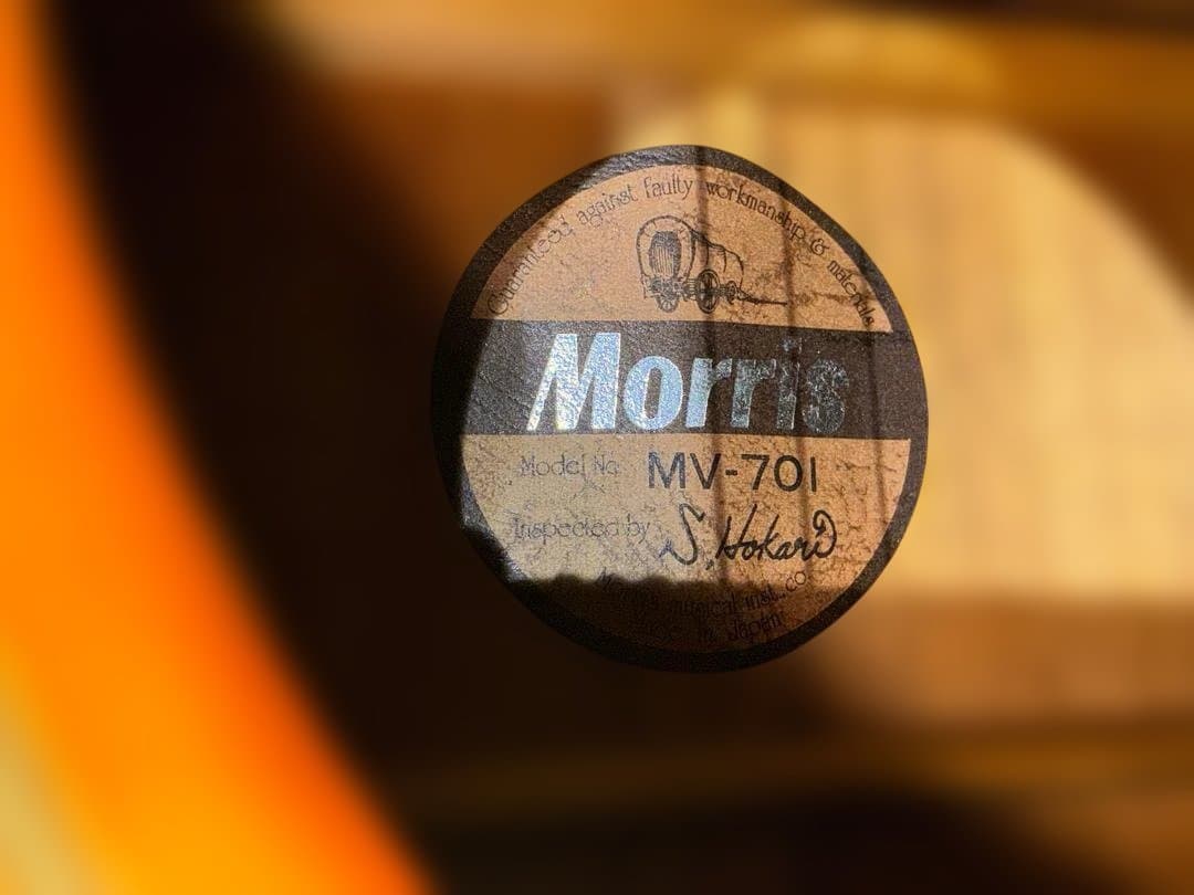 ★超激鳴り！モーリスMV701　超低弦高調整済み！試聴動画♪有り