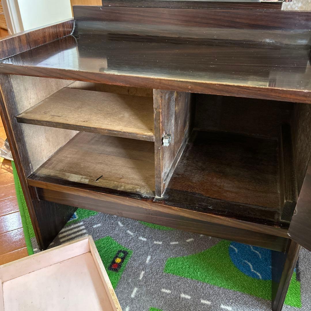 木製　鏡台　ドレッサー　昭和レトロ