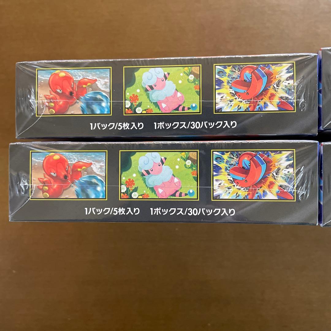 ポケカ　ニンジャスピナー 4box シュリンク付き