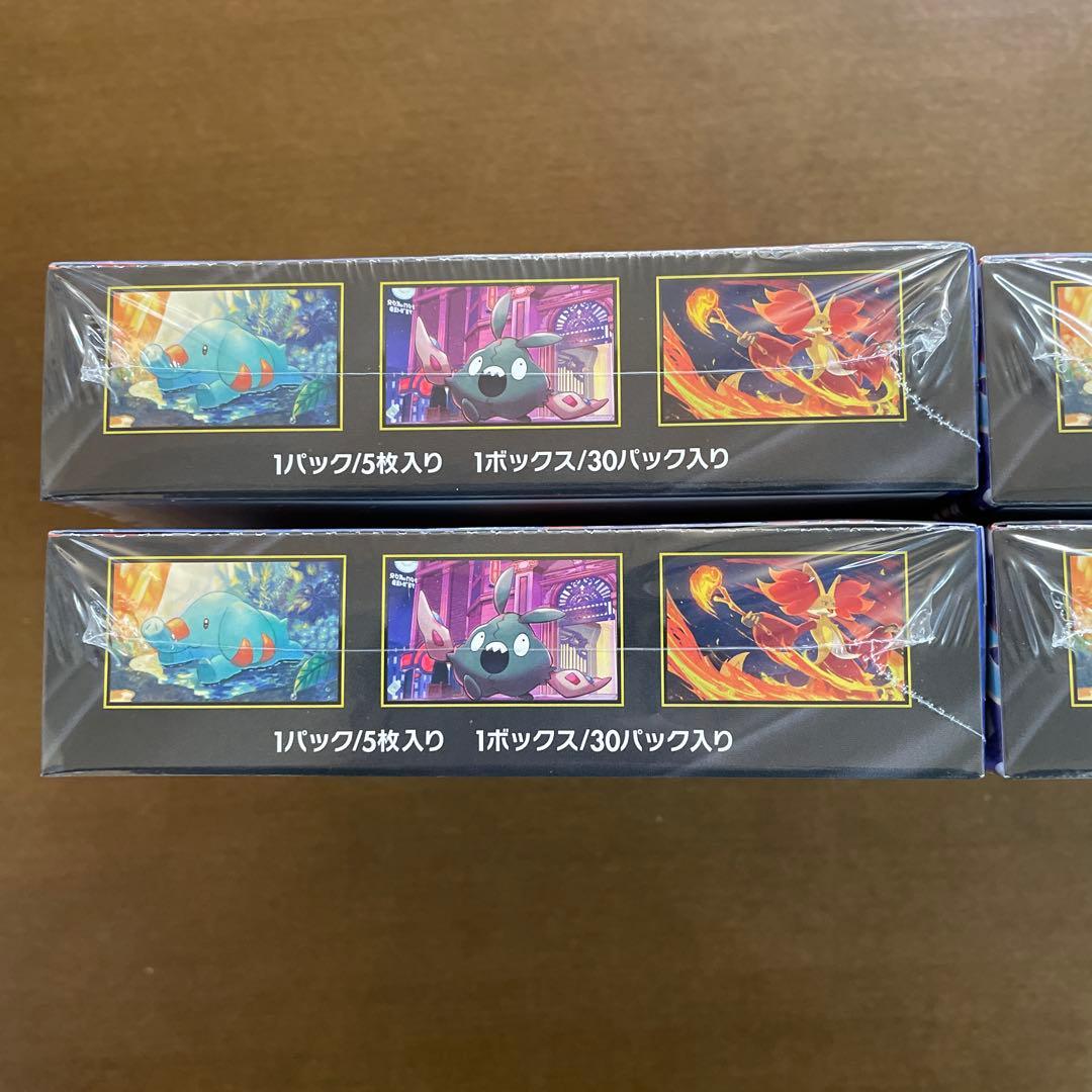 ポケカ　ニンジャスピナー 4box シュリンク付き