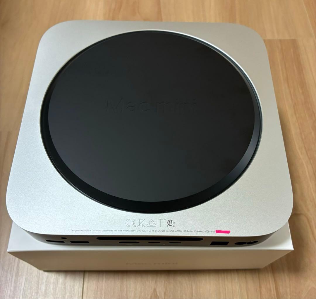 【美品】Mac mini M2 2023 8GB 256GB Apple