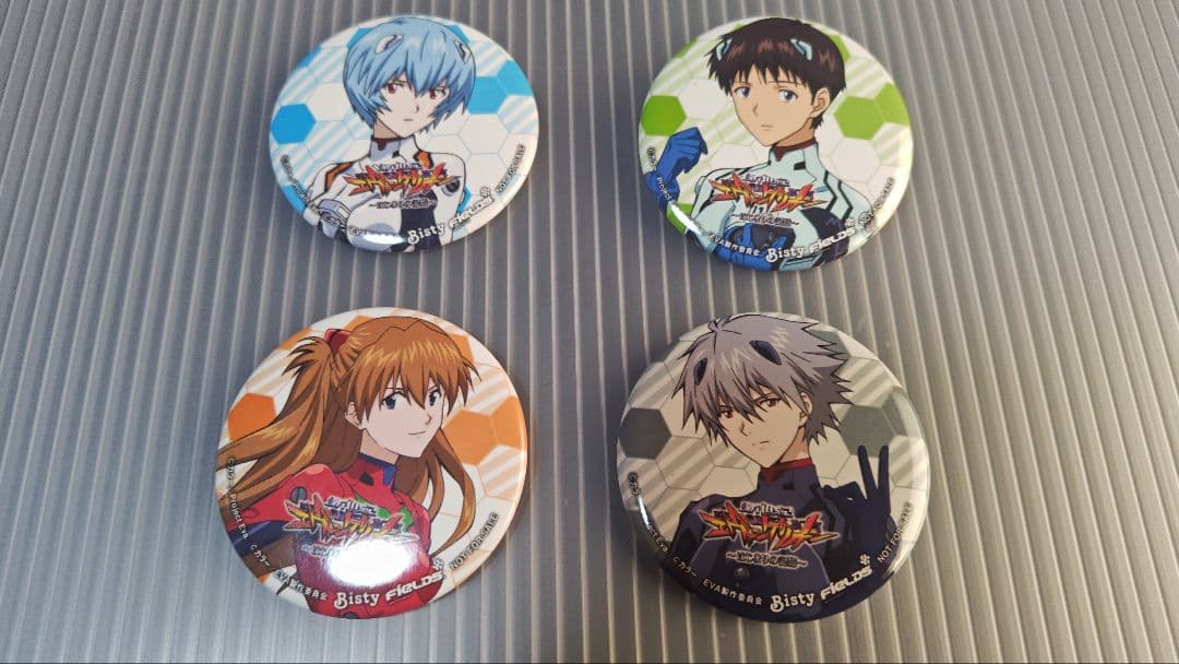 エヴァフェスフィールズ最新機種体験参加賞　缶バッチ　9種