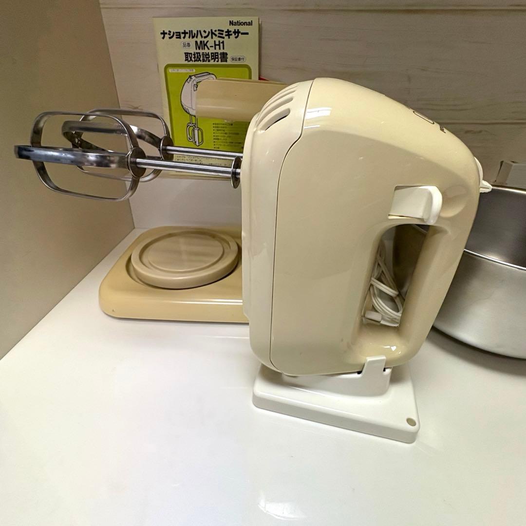 【レア】ナショナル ハンドミキサー スタンド セット