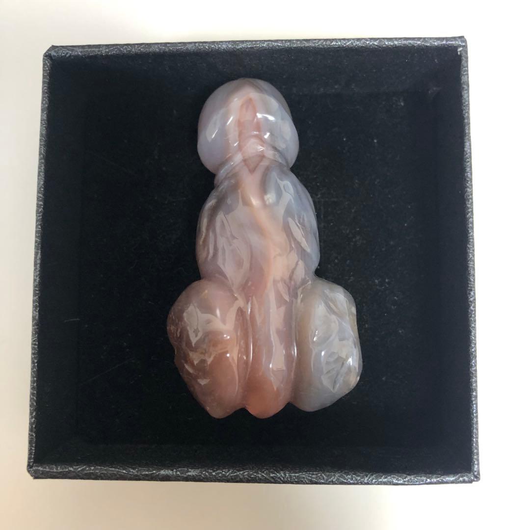 縁結び 男根 ヌードメノウ 生命力の象徴 男性器 趣味 天然石 瑪瑙 彫刻