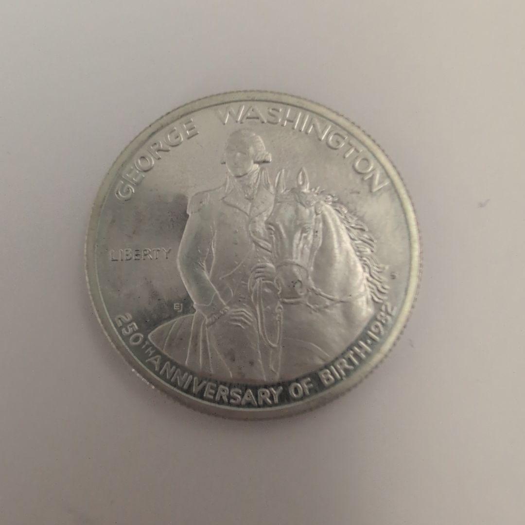 【認定書付】1982年 ジョージ・ワシントン シルバー ハーフダラー