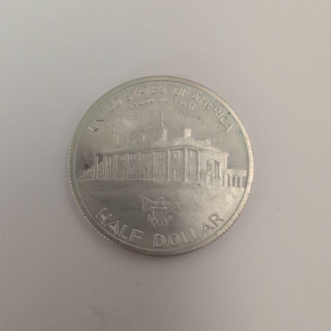 【認定書付】1982年 ジョージ・ワシントン シルバー ハーフダラー