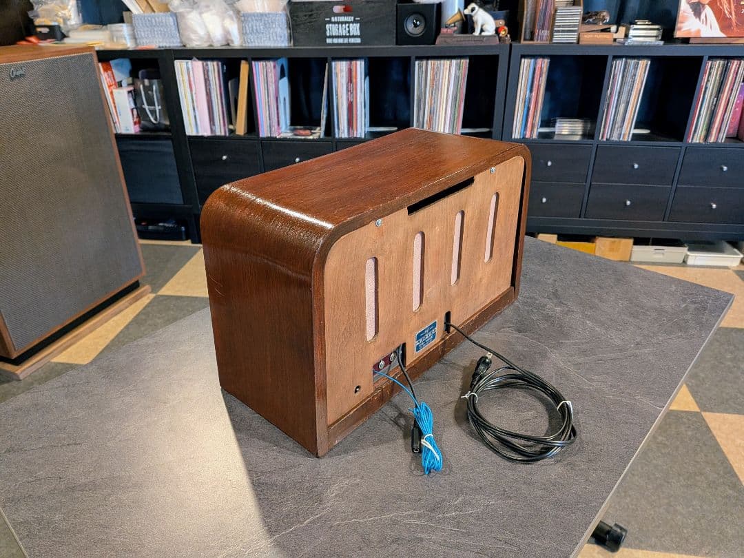 整備済 真空管ラジオ SANYO サンヨー SS-148 孔雀号 マジックアイ