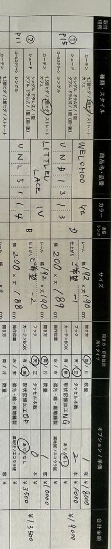 unico チェック柄カーテン（イエロー）、レースカーテン