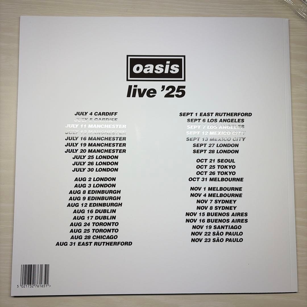 【最安値・おまけ付き】Oasis パンフレット　オアシス