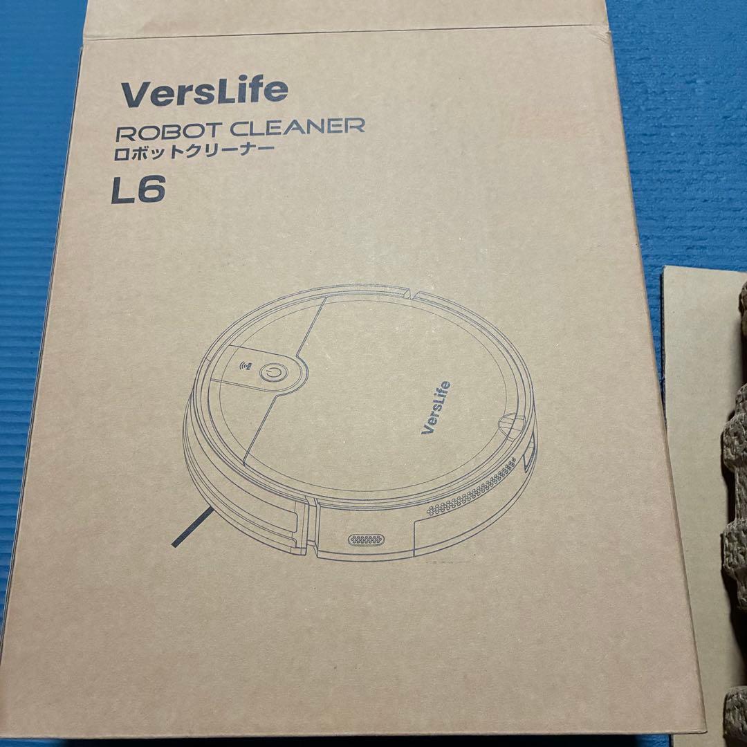 【未使用品】VersLife L6 ロボット掃除機 ブラック
