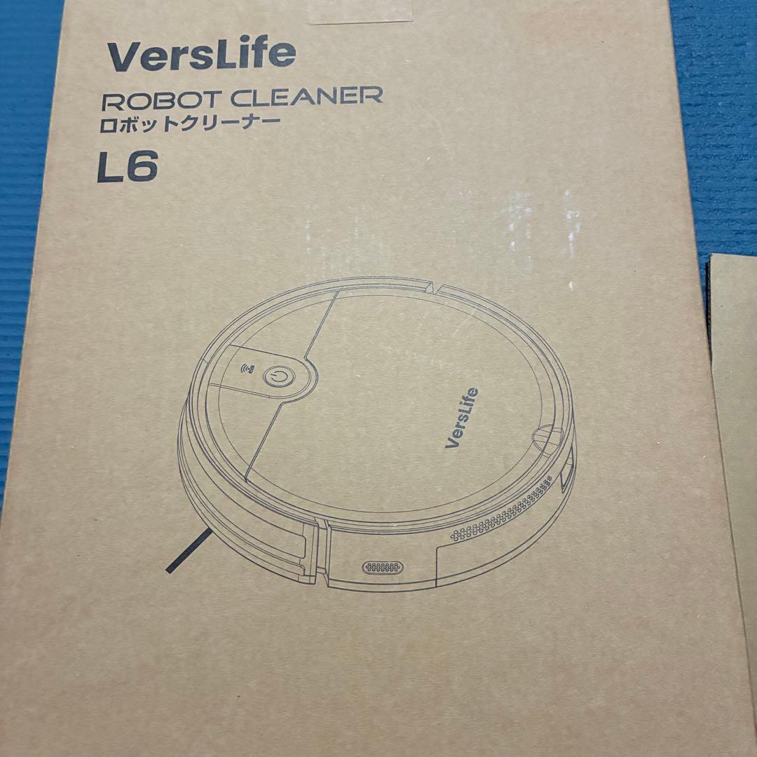 【未使用品】VersLife L6 ロボット掃除機 ブラック