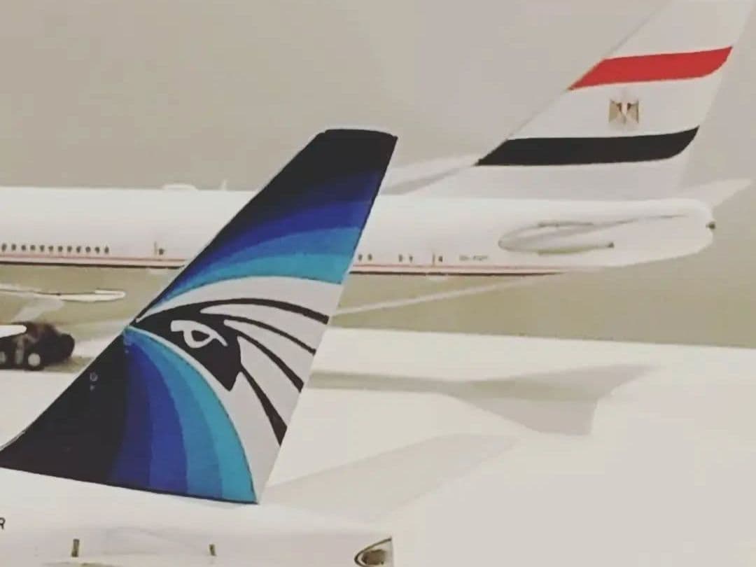 航空機・ヘリコプター EgyptAir Boeing 777 - 300 1/400