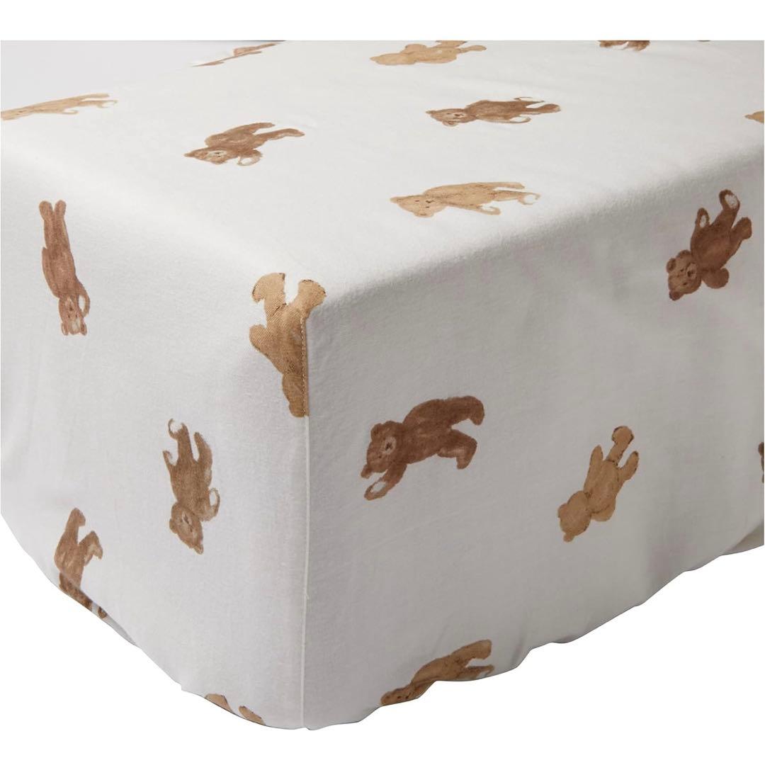 [ジェラート ピケ] Sleep ベア柄3点SETシングル