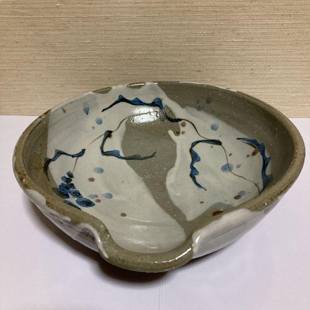 益子焼　大鉢　伊藤巌　粉ひき鉢