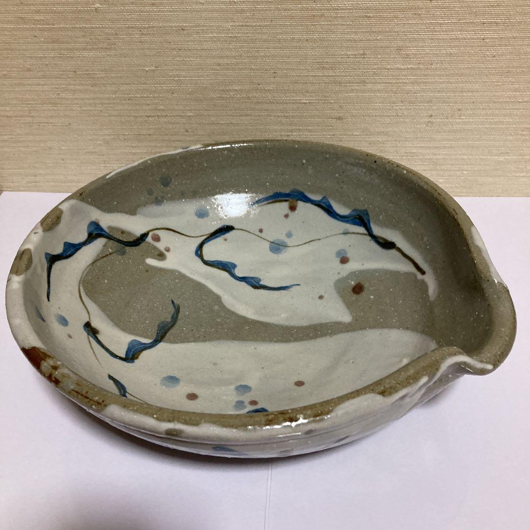 益子焼　大鉢　伊藤巌　粉ひき鉢