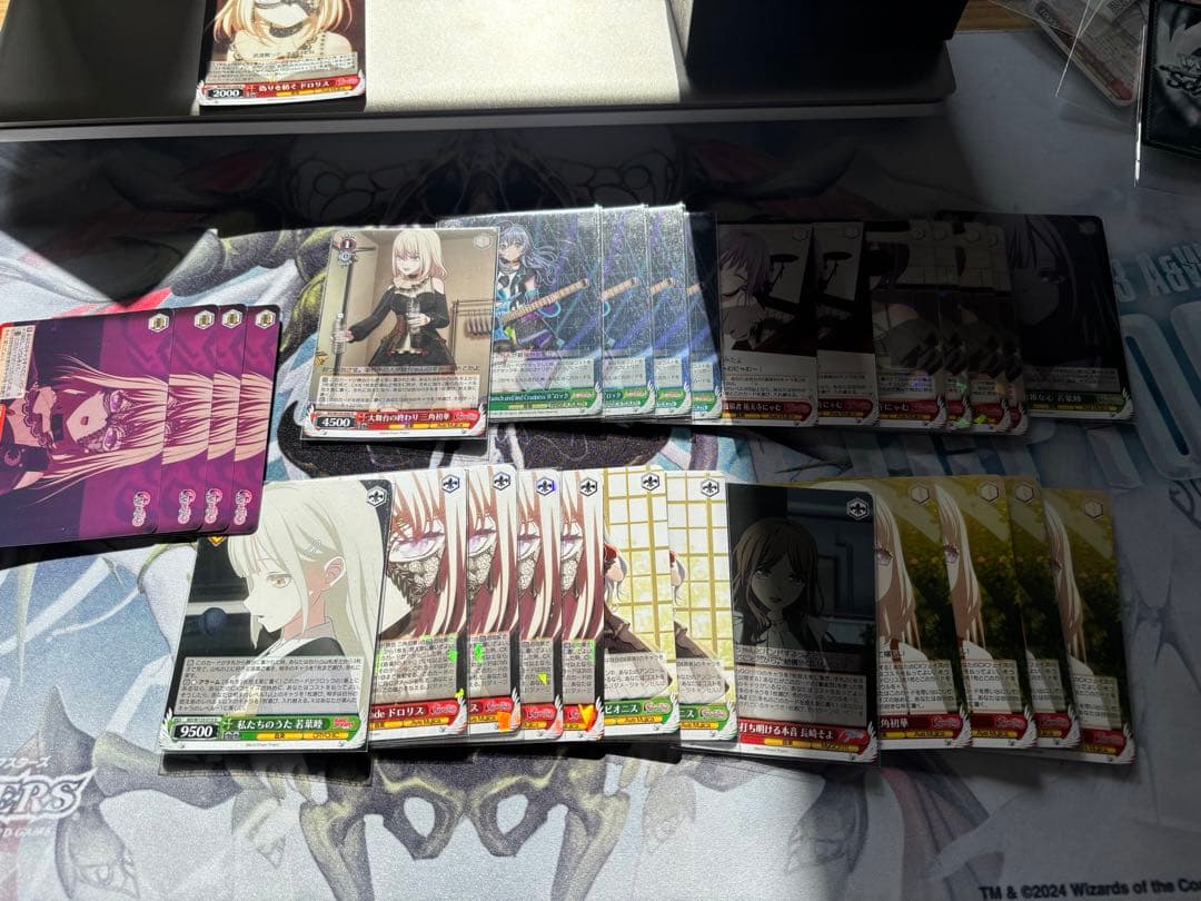 ヴァイスシュバルツ　デッキ　バンドリ　扉門　宝扉パーツ込み