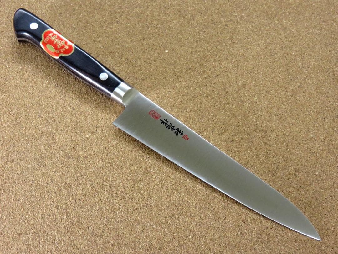 関の刃物 ペティナイフ 150mm VG-1 果物包丁 炭素鋼 共口金 プロ仕様