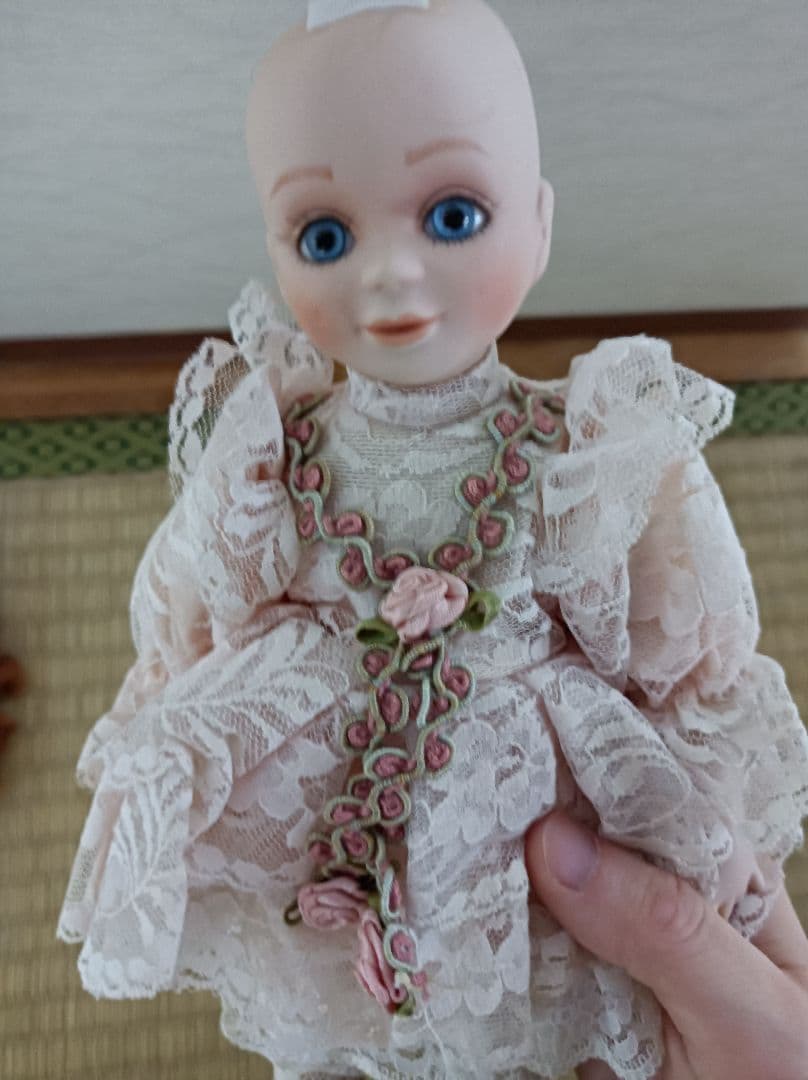 フランクリンミント社　ビスクドール　アンティークドール風 陶器 人形