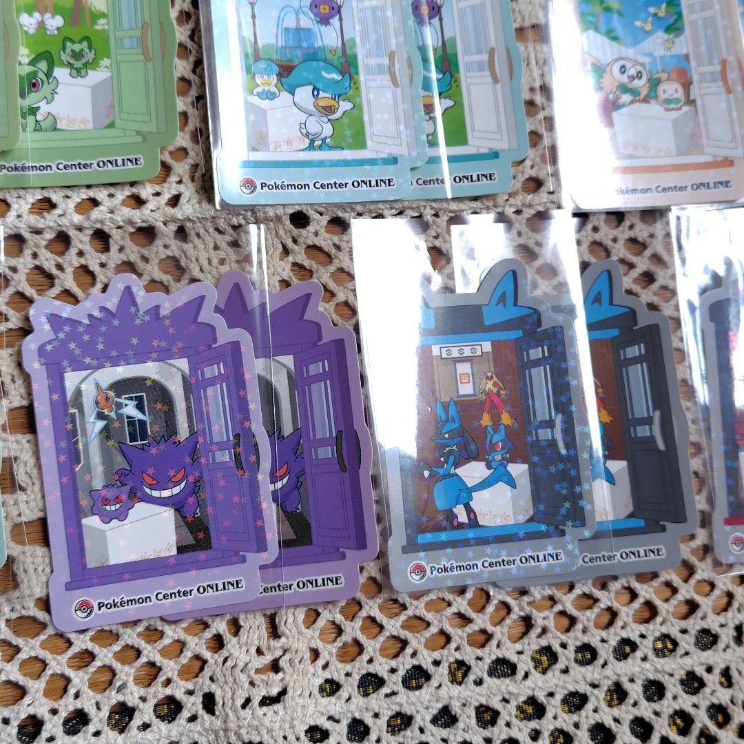 ポケモン ピカチュウ賞 ステッカー コンプリートセット ②