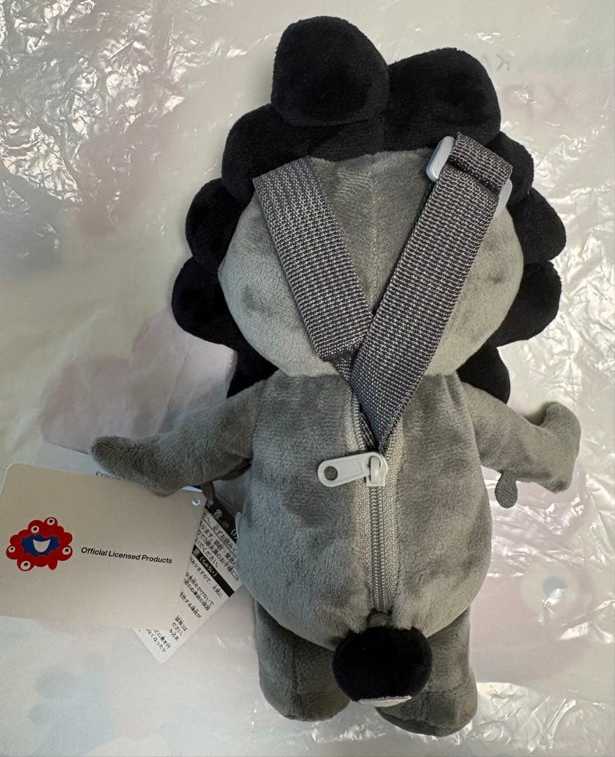 ミャクミャク 全身ぬいぐるみポーチ 黒