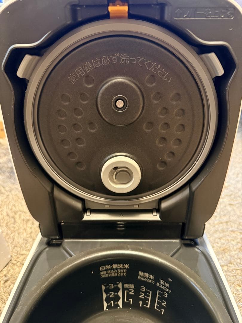 三菱電機 NJ-SV06R-W 炊飯器 0.63L 2021年製