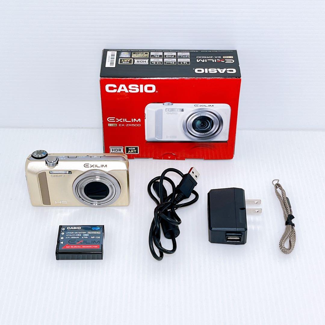 CASIO EX-ZR500 コンパクトデジタルカメラ カシオ