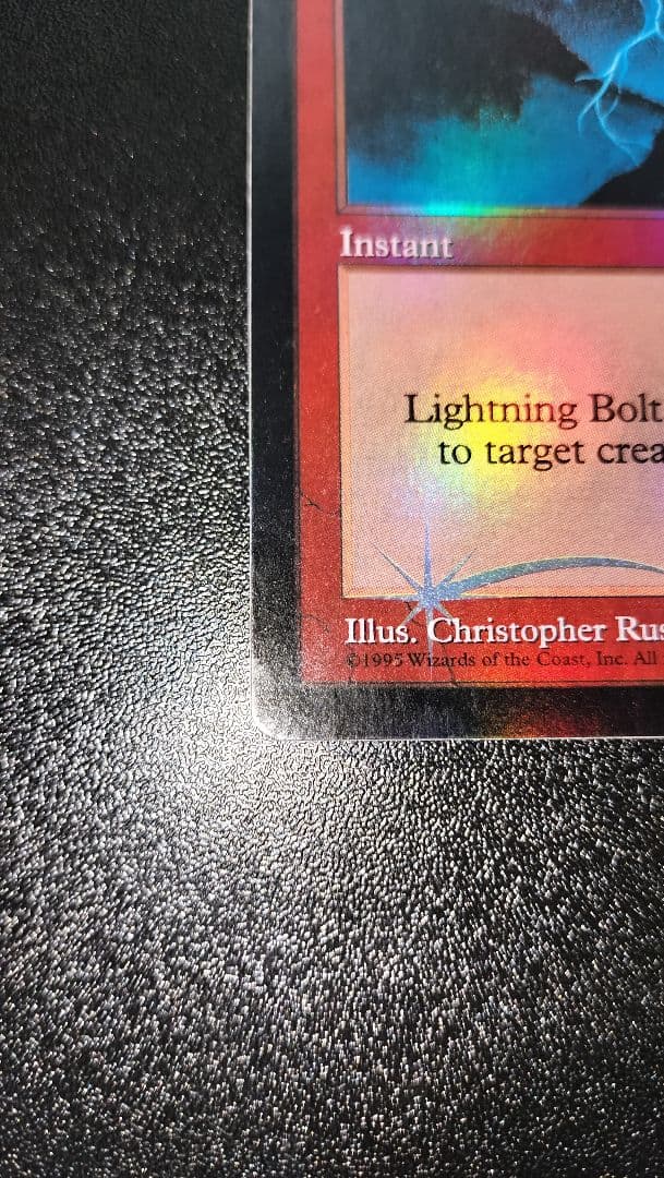 MTG 稲妻 英語版 foil ジャッジ褒賞版 １枚