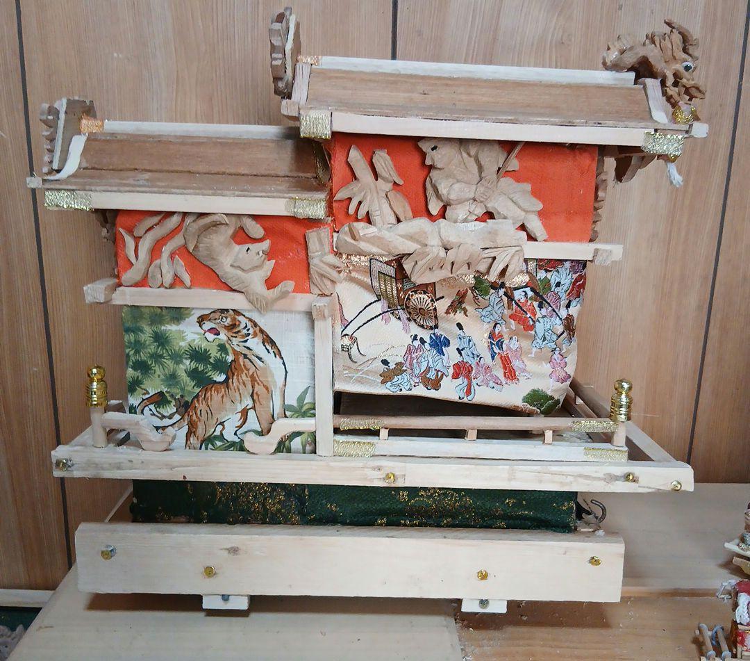 ミニだんじり工芸品