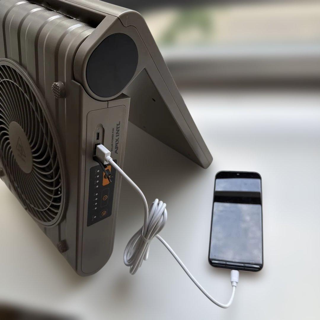 ソーラーパワーファンSOTOMO