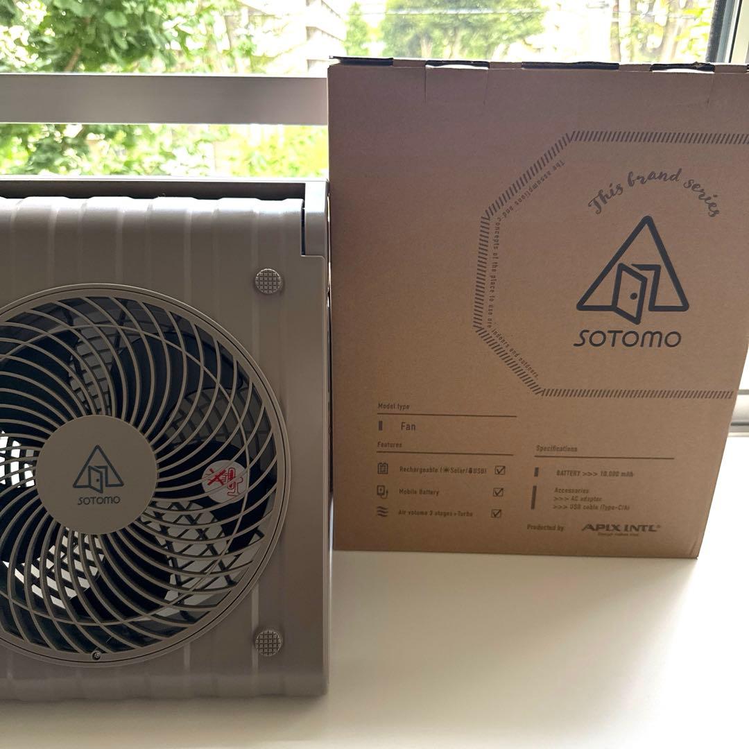 ソーラーパワーファンSOTOMO