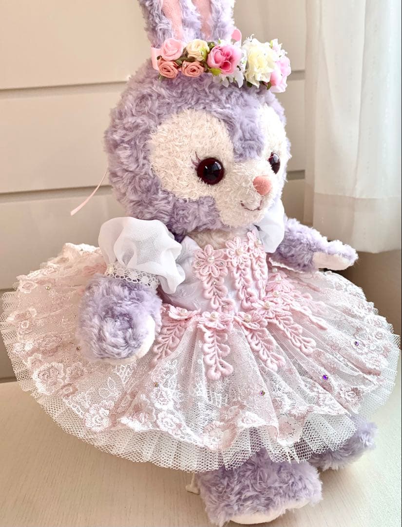 ステラルーコスチューム　着せ替え服　バレエ衣装　ベビーピンク