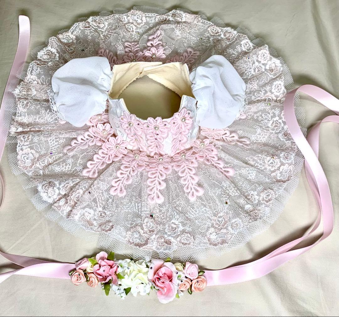 ステラルーコスチューム　着せ替え服　バレエ衣装　ベビーピンク