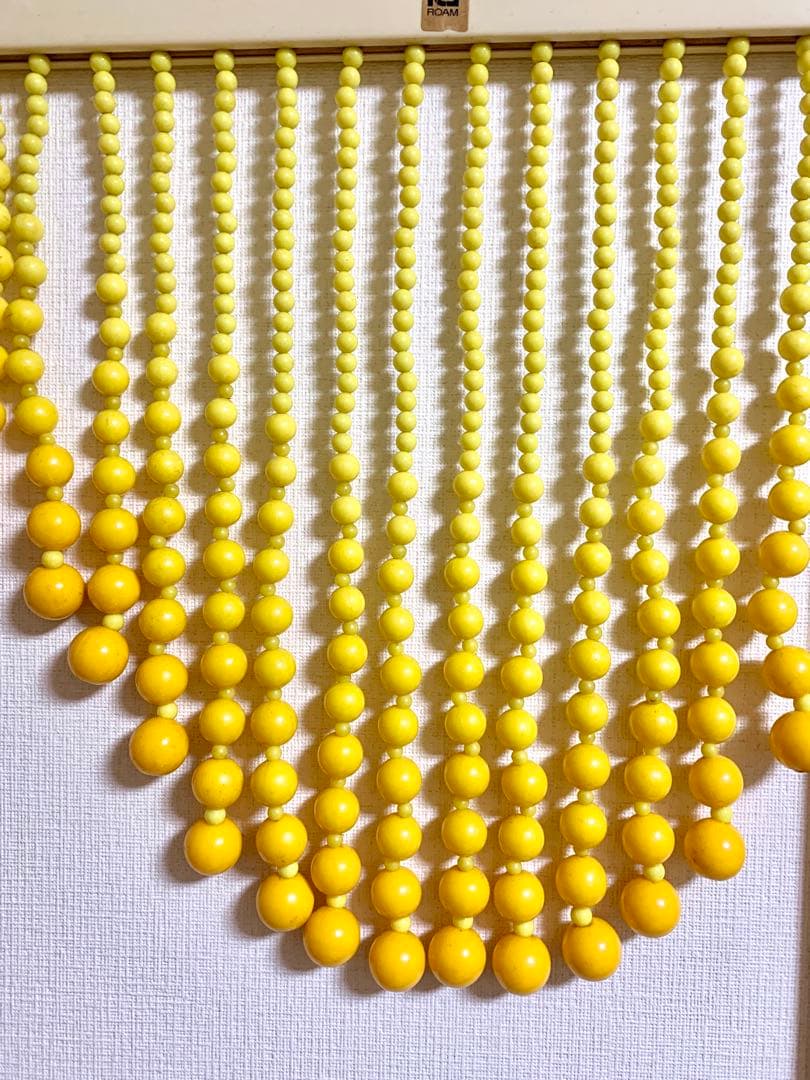 昭和レトロポップ☆玉のれんイエロー当初物