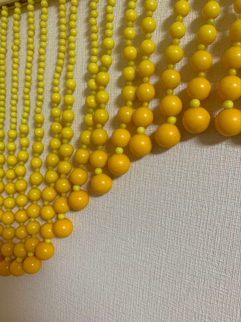 昭和レトロポップ☆玉のれんイエロー当初物