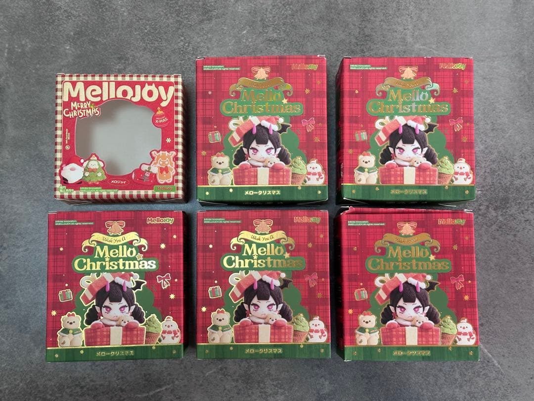 【新品未使用】Mellojoy メロークリスマス5点+ユキコ