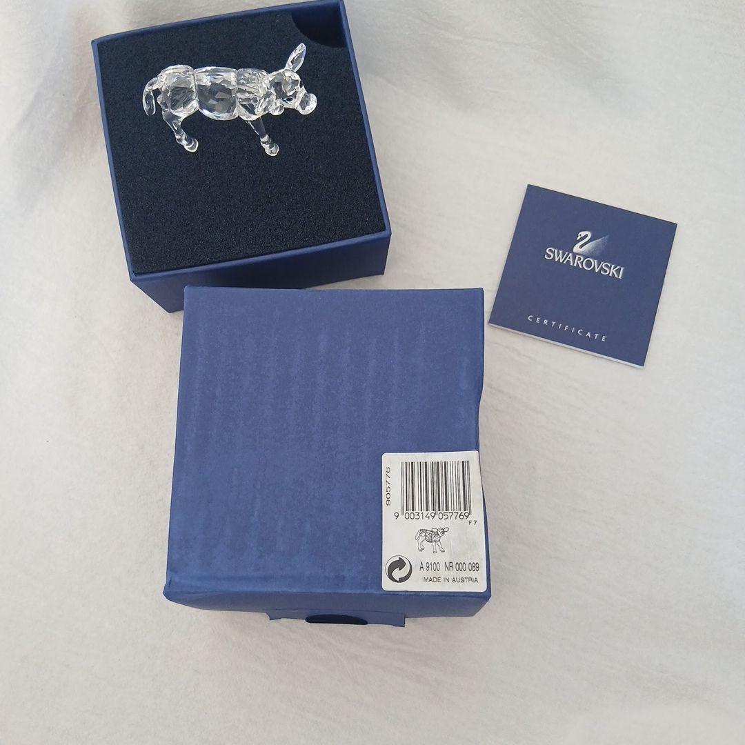 SWAROVSKI スワロフスキー 子牛 干支置物