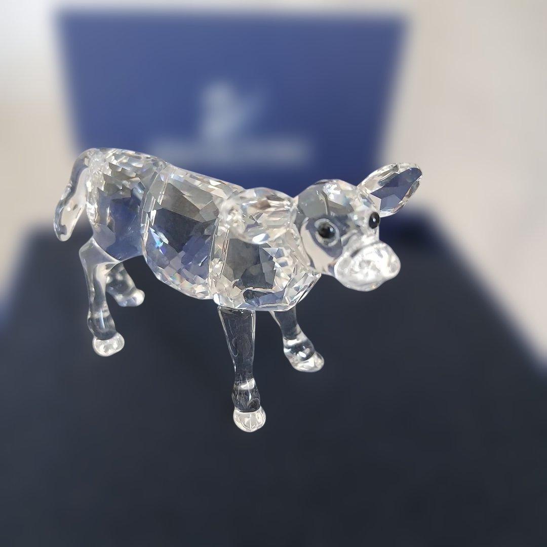 SWAROVSKI スワロフスキー 子牛 干支置物