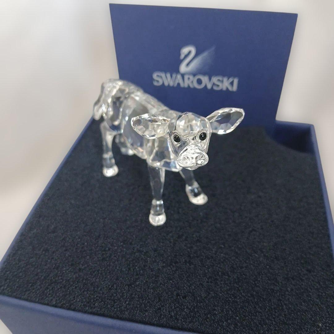 SWAROVSKI スワロフスキー 子牛 干支置物