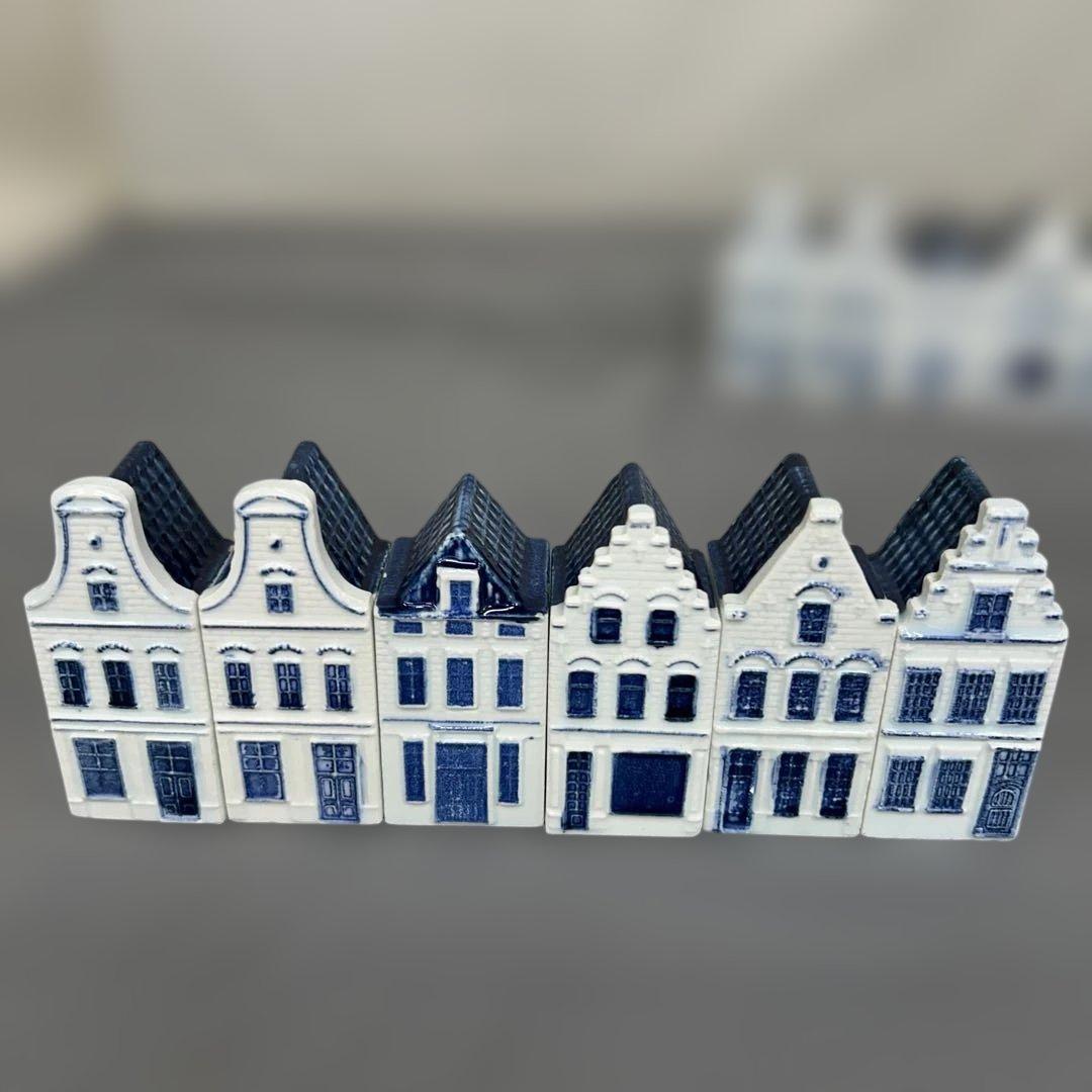 ハウステンボス・ミニチュアハウス・陶器製置物　B・C・F・E 計27個