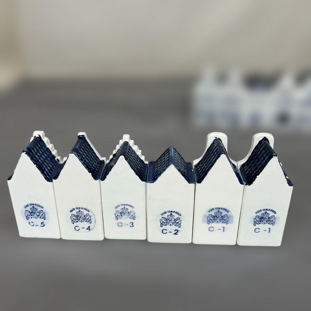 ハウステンボス・ミニチュアハウス・陶器製置物　B・C・F・E 計27個